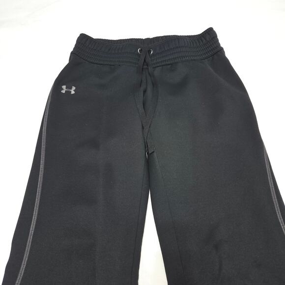 Under Armour Coldgear Black Sweatpants Woman's Size Small - Picture 1 of 6